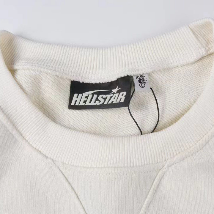 Hellstar Sports Crewneck White - DopestKickz