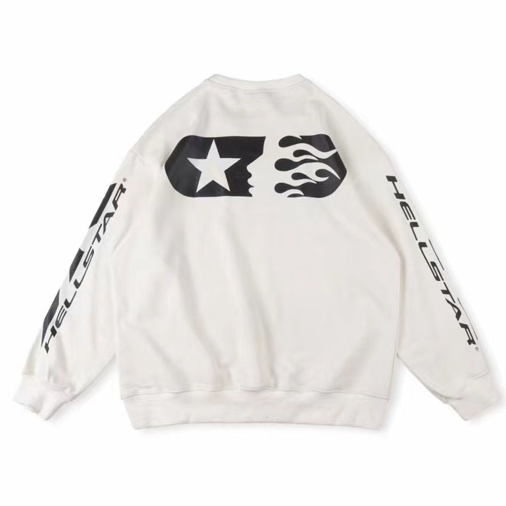 Hellstar Sports Crewneck White - DopestKickz