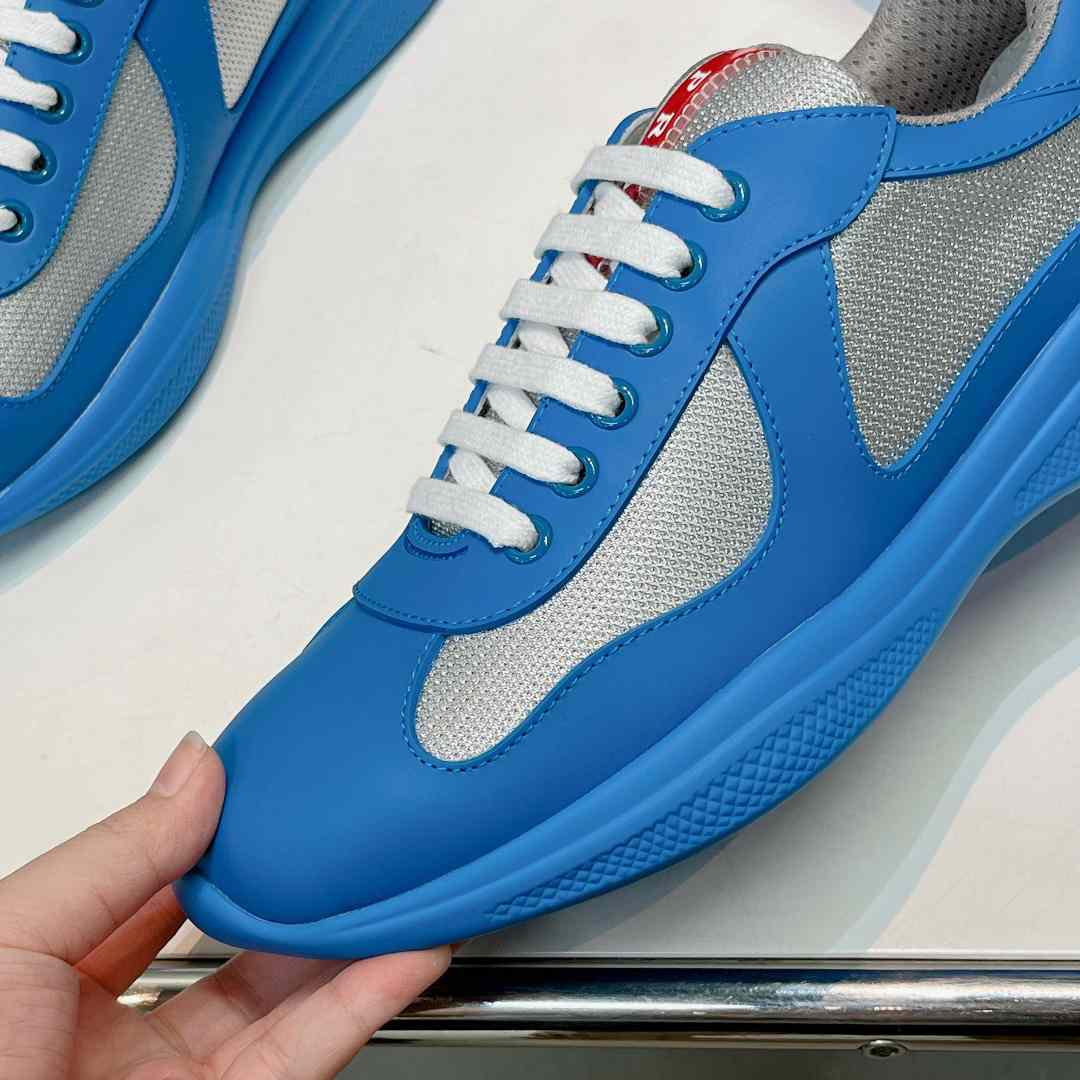 Prada America's Cup Soft Rubber And Bike Fabric Sneakers - DopestKickz