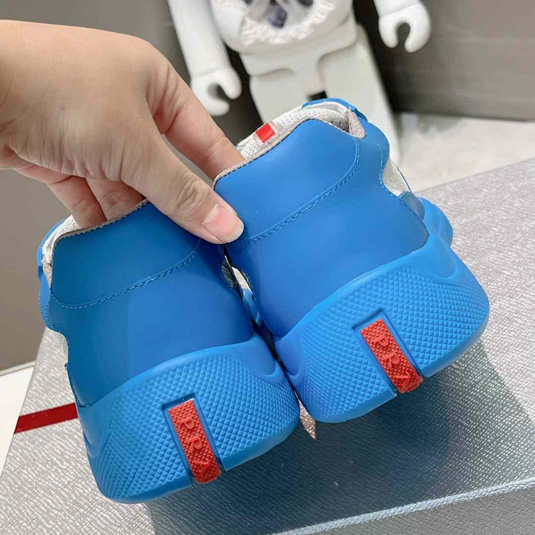 Prada America's Cup Soft Rubber And Bike Fabric Sneakers - DopestKickz