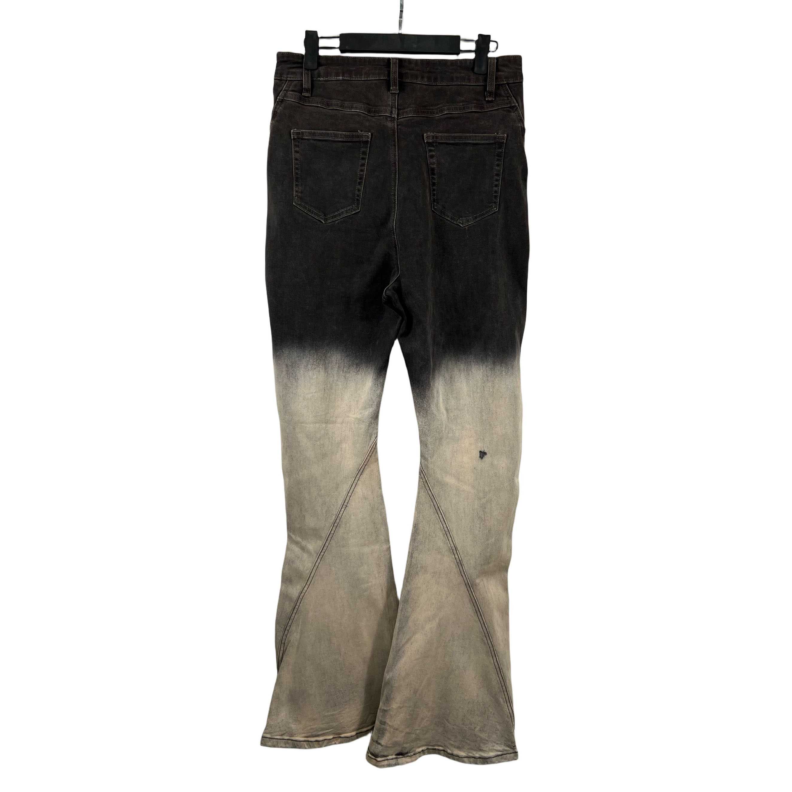 Rick Owens Gradient-effect Flared Jeans - DopestKickz