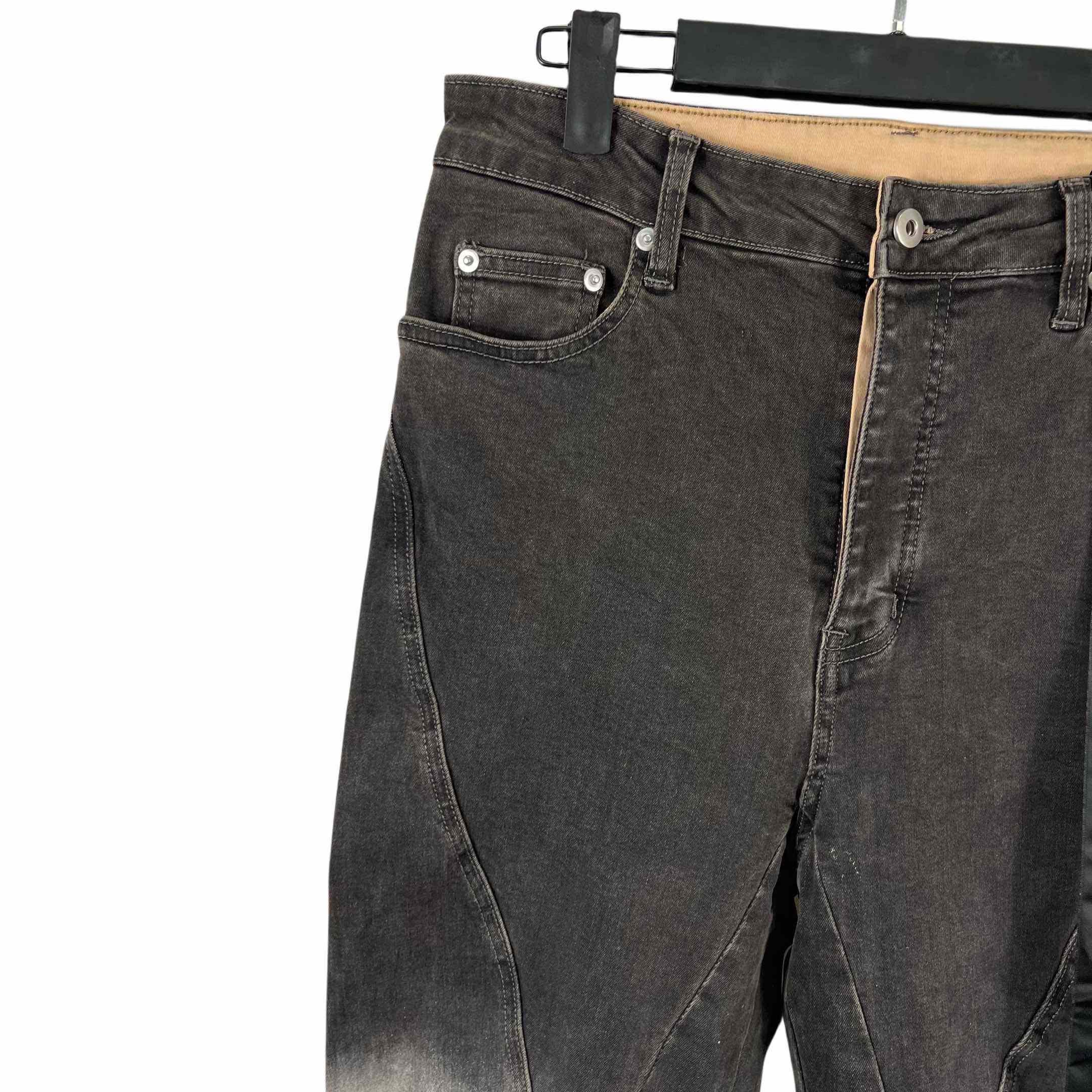 Rick Owens Gradient-effect Flared Jeans - DopestKickz