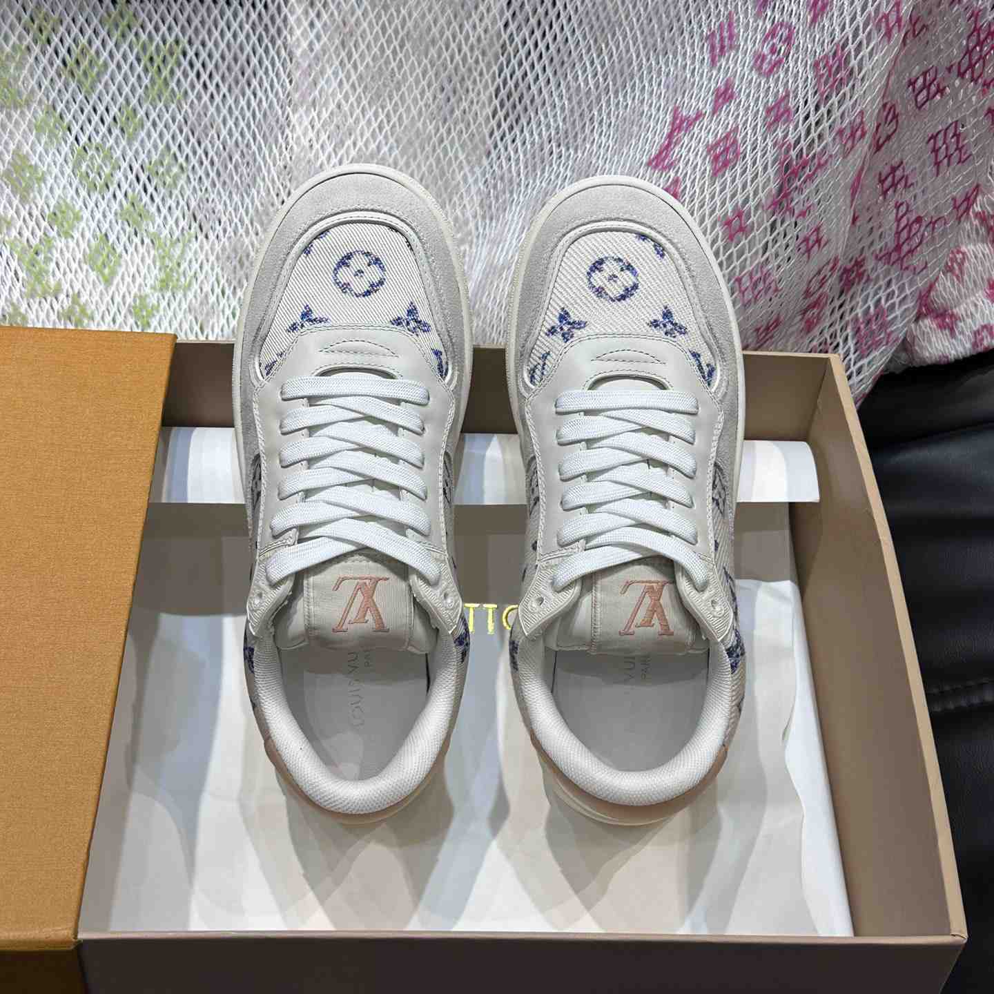 Louis Vuitton Monogram Sneaker  - DopestKickz