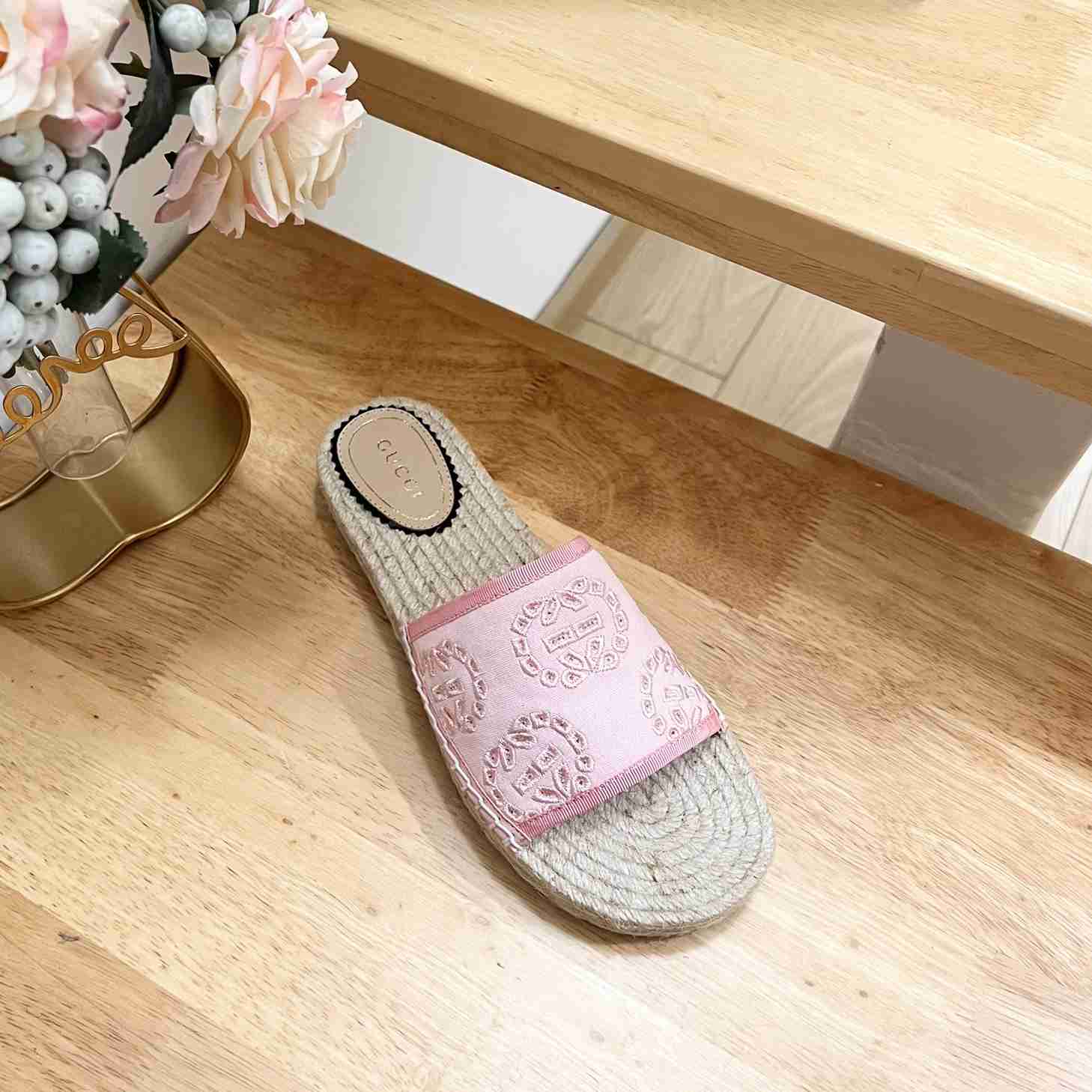 Gucci Women's Interlocking G Espadrille Sandal - DopestKickz