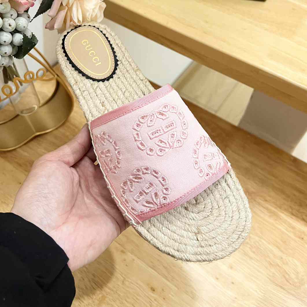 Gucci Women's Interlocking G Espadrille Sandal - DopestKickz