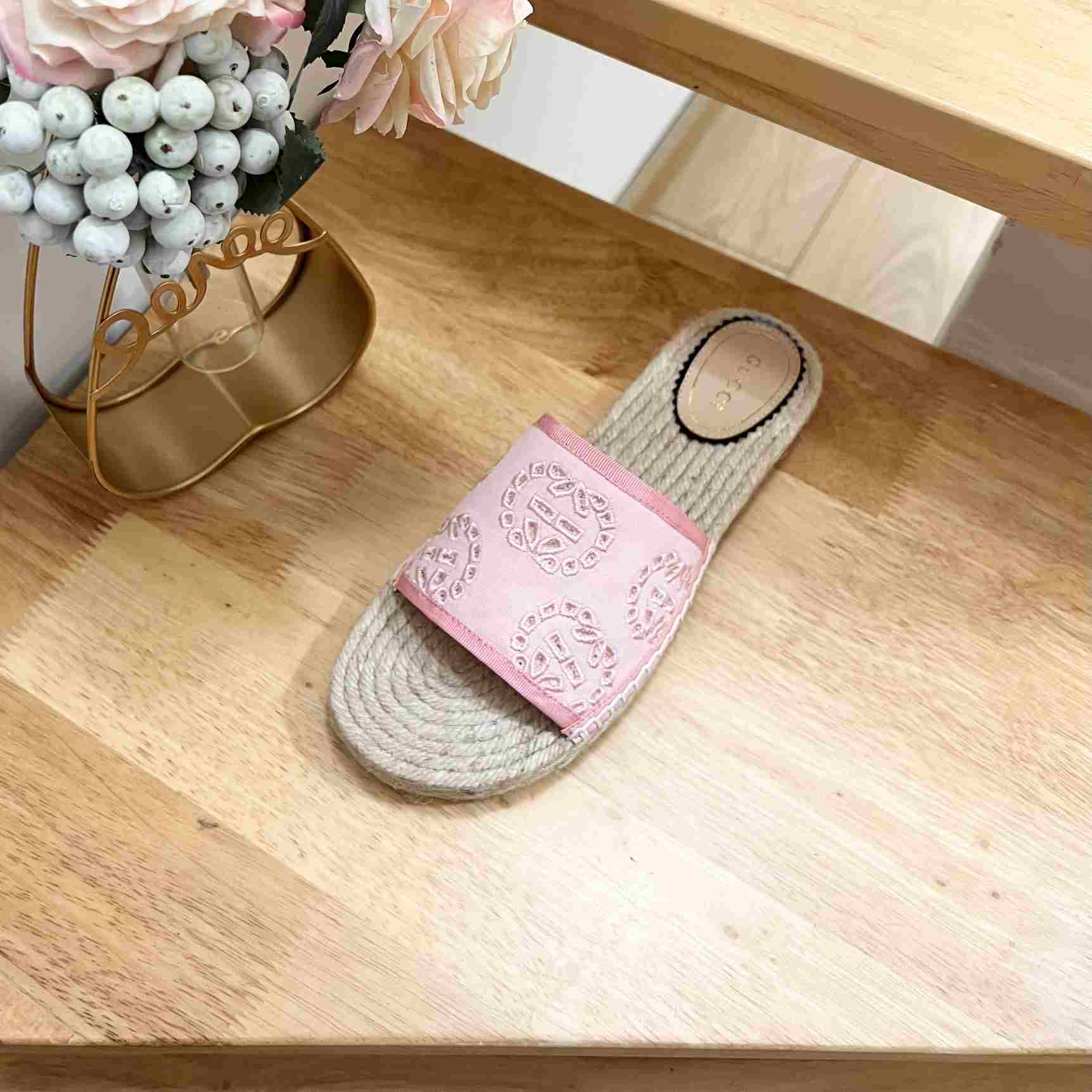 Gucci Women's Interlocking G Espadrille Sandal - DopestKickz