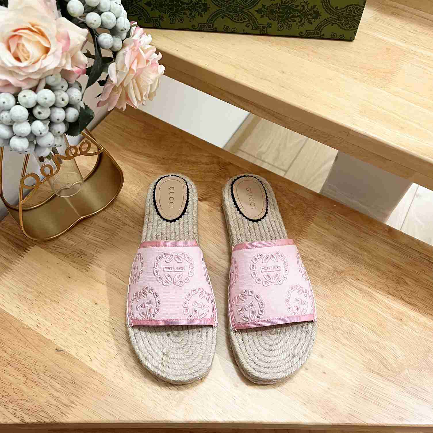 Gucci Women's Interlocking G Espadrille Sandal - DopestKickz