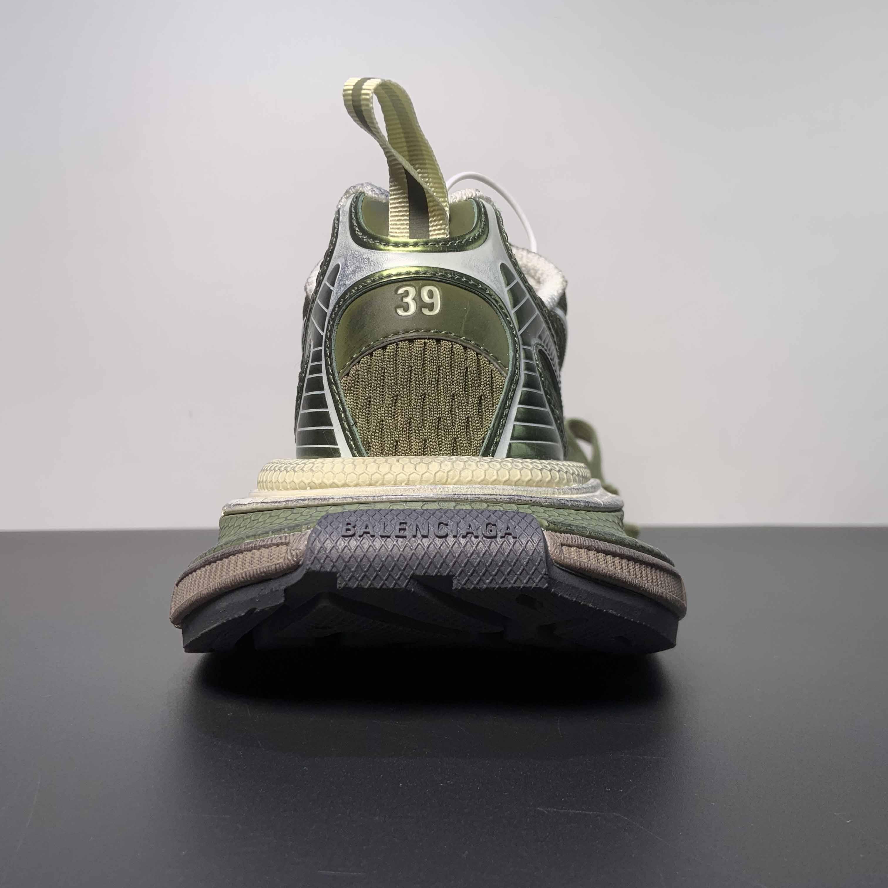 Balenciaga 3XL Sneaker In Dark Green - DopestKickz