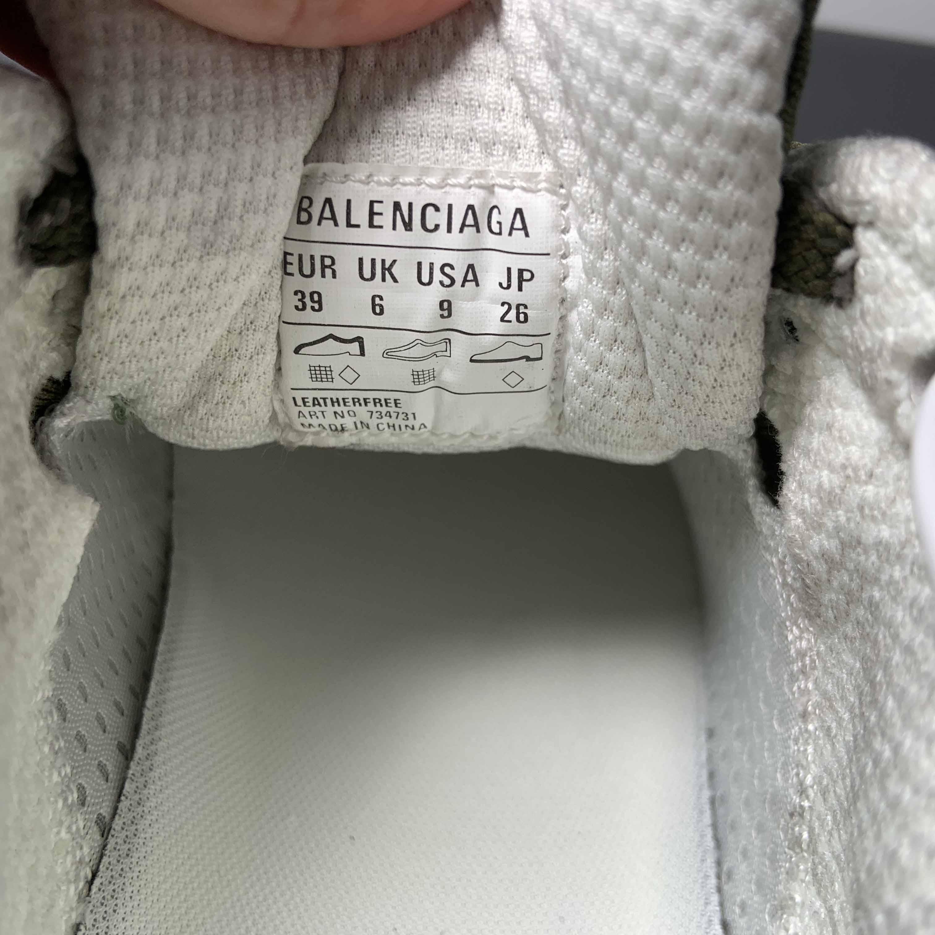 Balenciaga 3XL Sneaker In Dark Green - DopestKickz