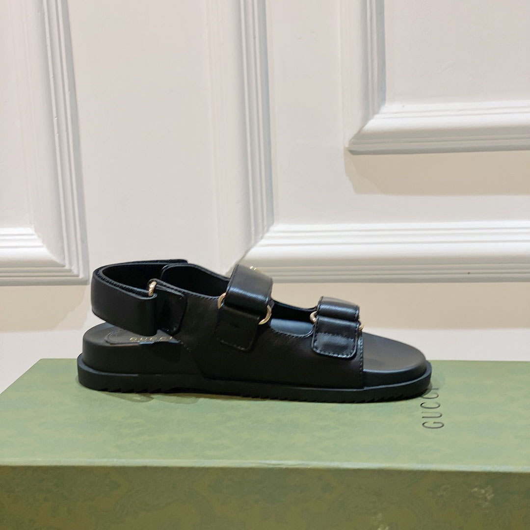 Gucci Women's Double G Sandal  - DopestKickz