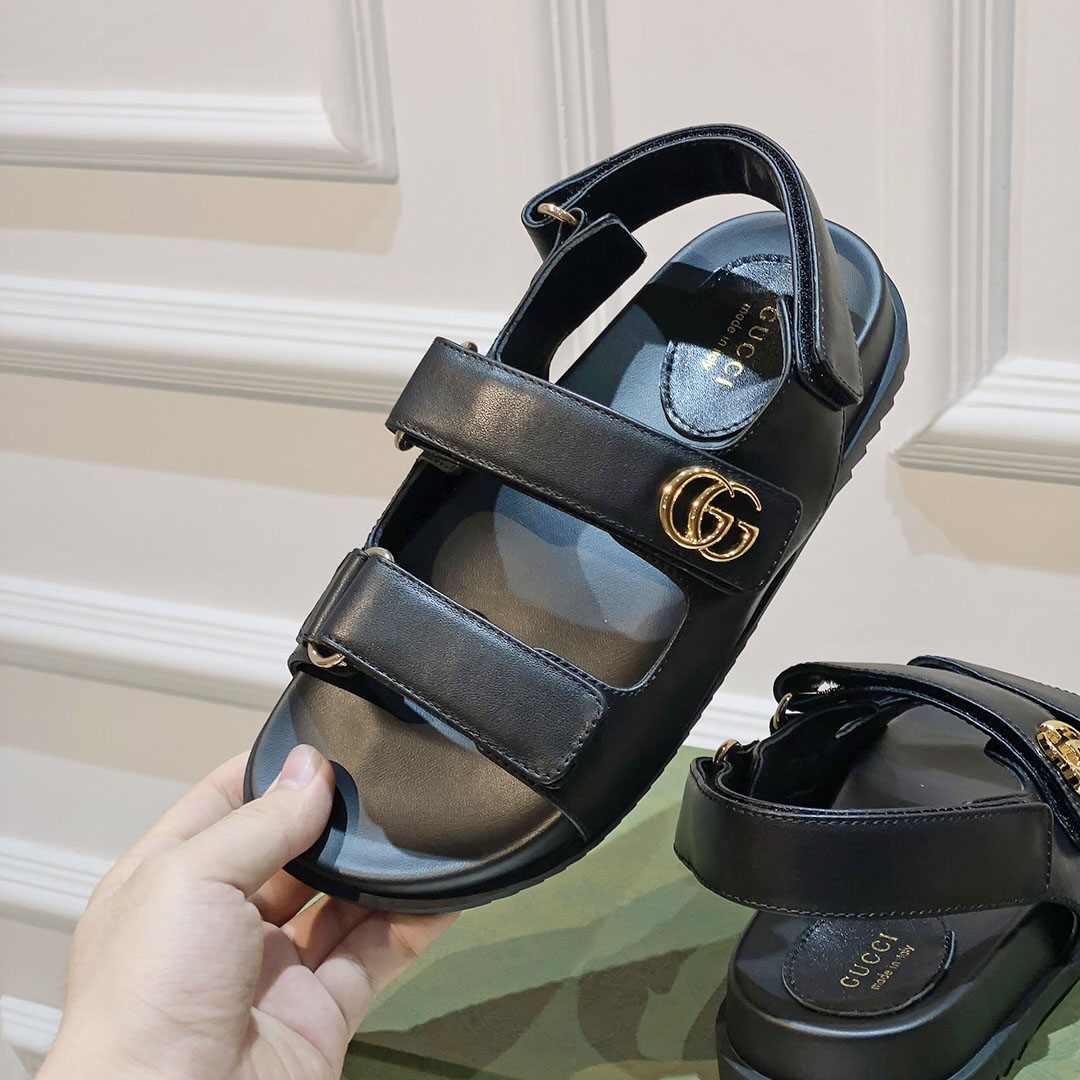 Gucci Women's Double G Sandal  - DopestKickz