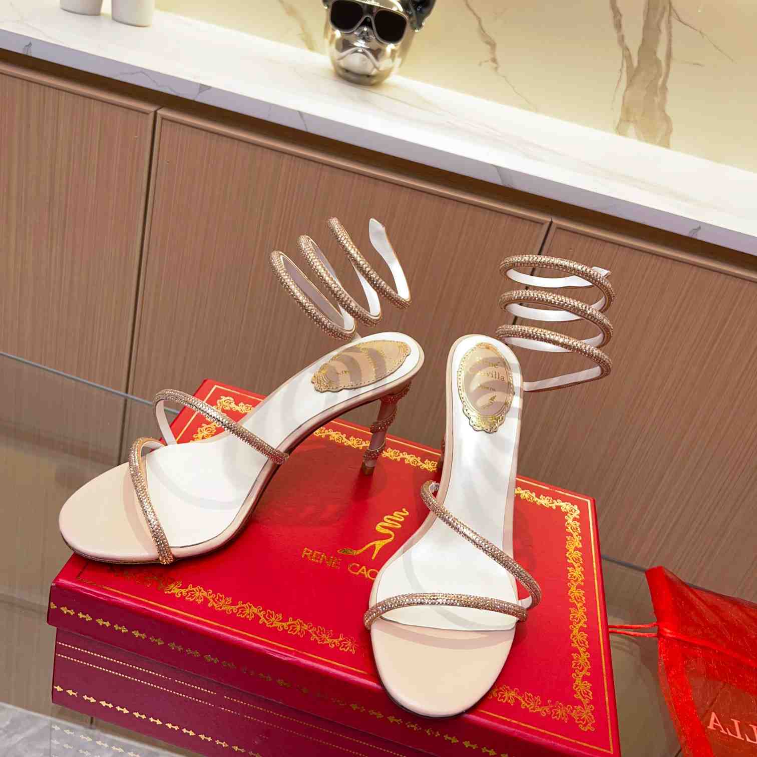 Rene Caovilla Margot 95mm sandals - DopestKickz