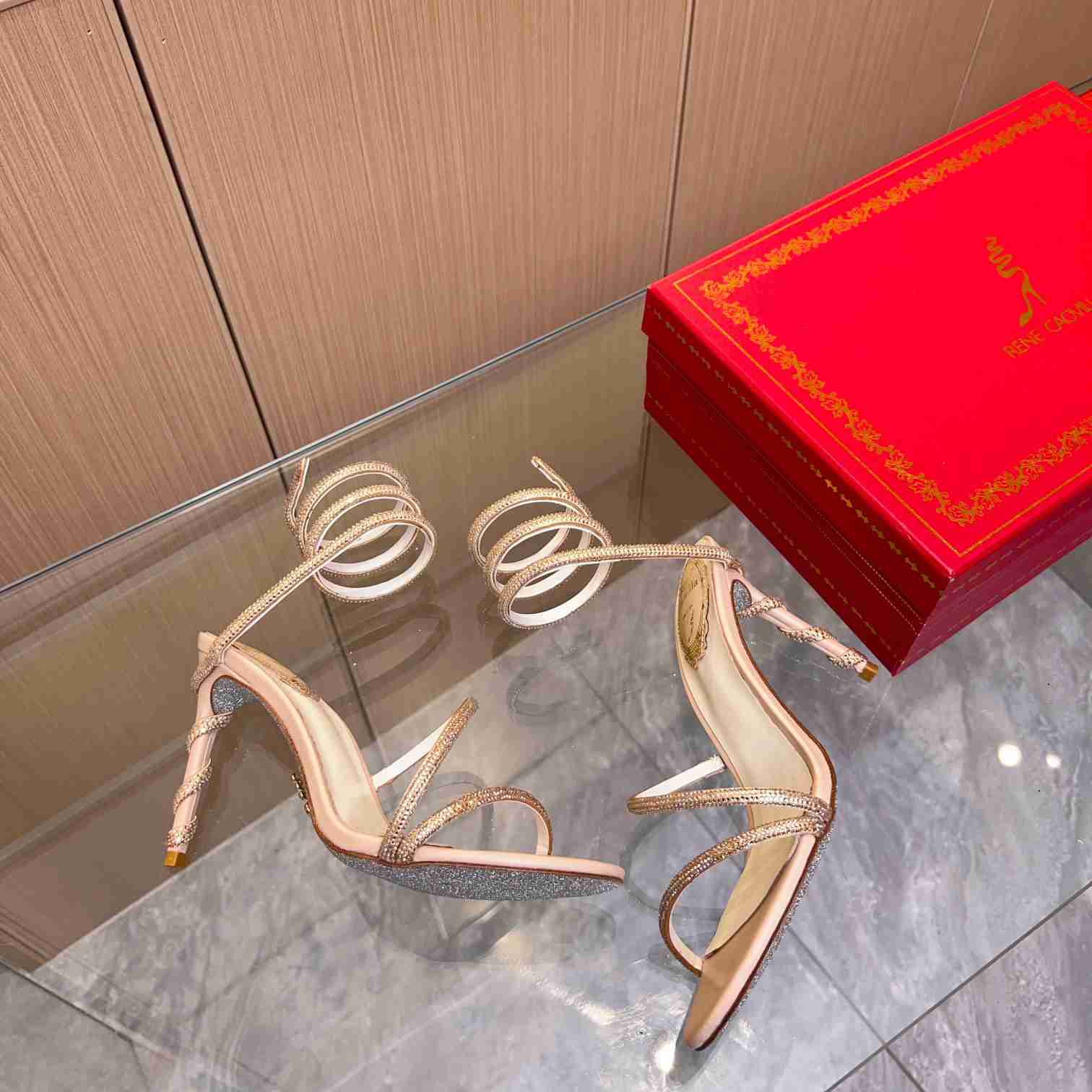 Rene Caovilla Margot 95mm sandals - DopestKickz