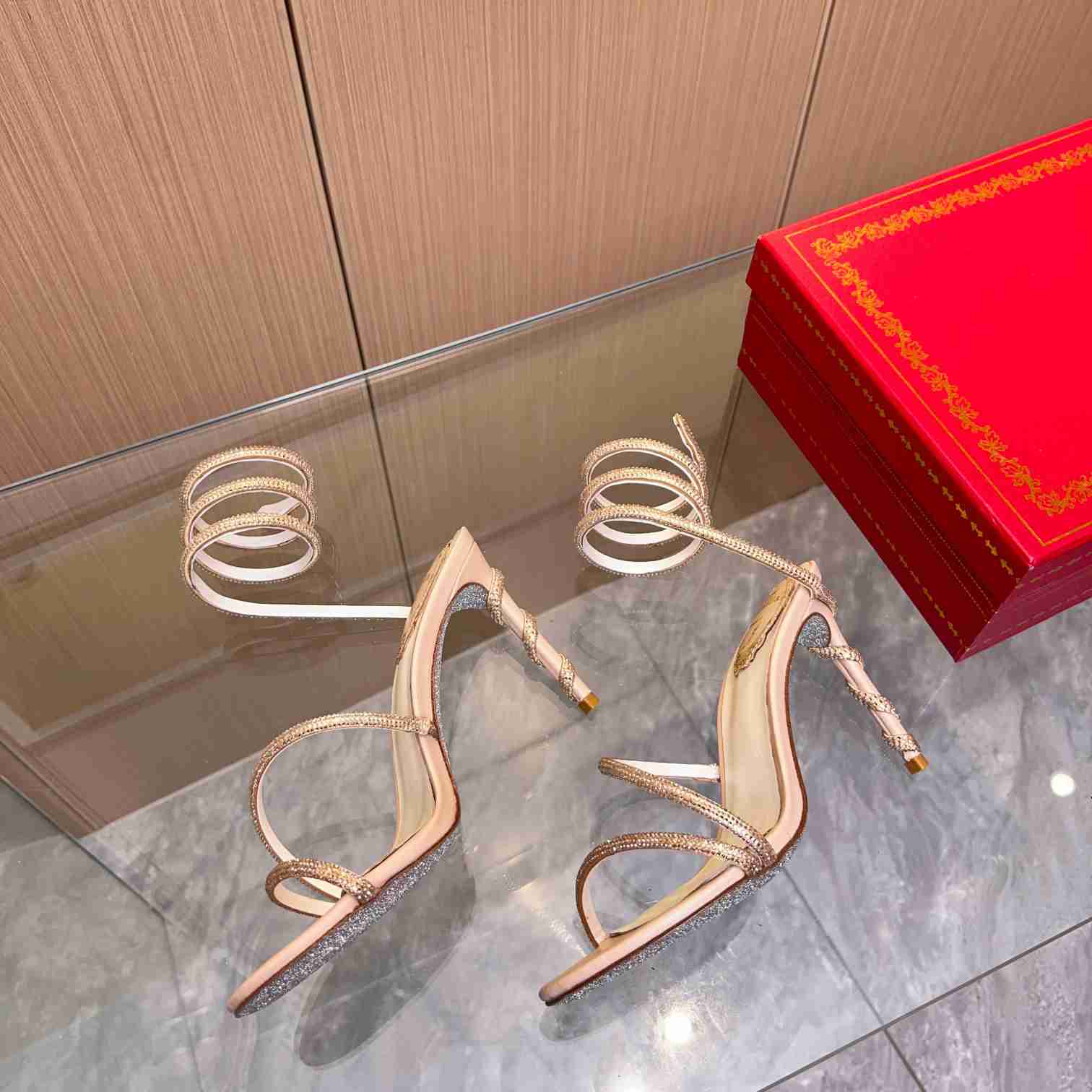 Rene Caovilla Margot 95mm sandals - DopestKickz