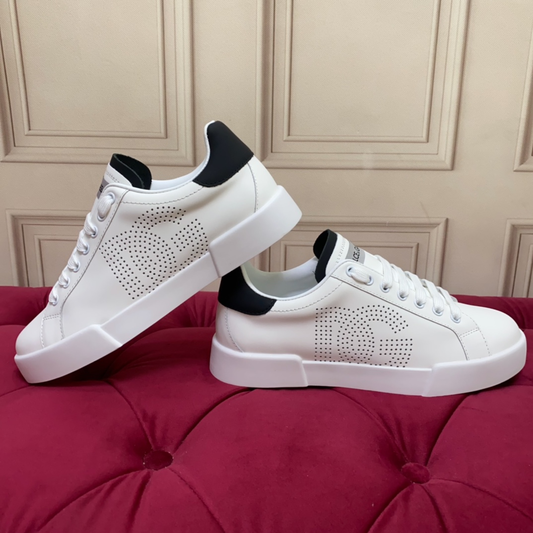 Dolce & Gabbana Calfskin Portofino sneakers   - DopestKickz