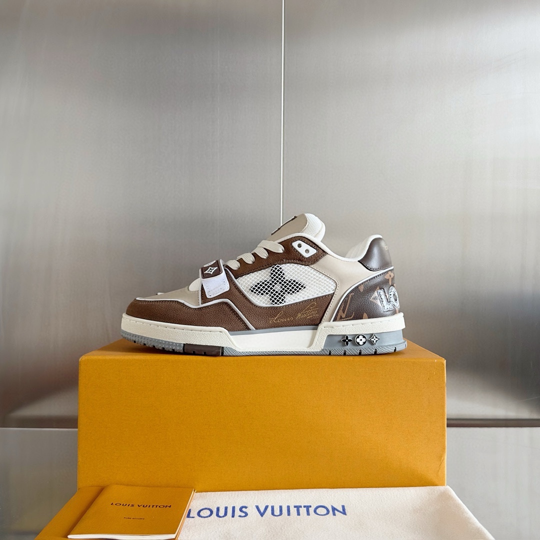 Louis Vuitton LV Trainer Sneaker   - DopestKickz