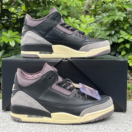 A Ma Manière x Air Jordan 3 “Black” Basketball Shoes      FZ4811-001 - DopestKickz
