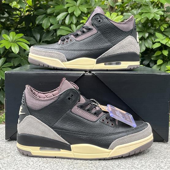 A Ma Manière x Air Jordan 3 “Black” Basketball Shoes      FZ4811-001 - DopestKickz