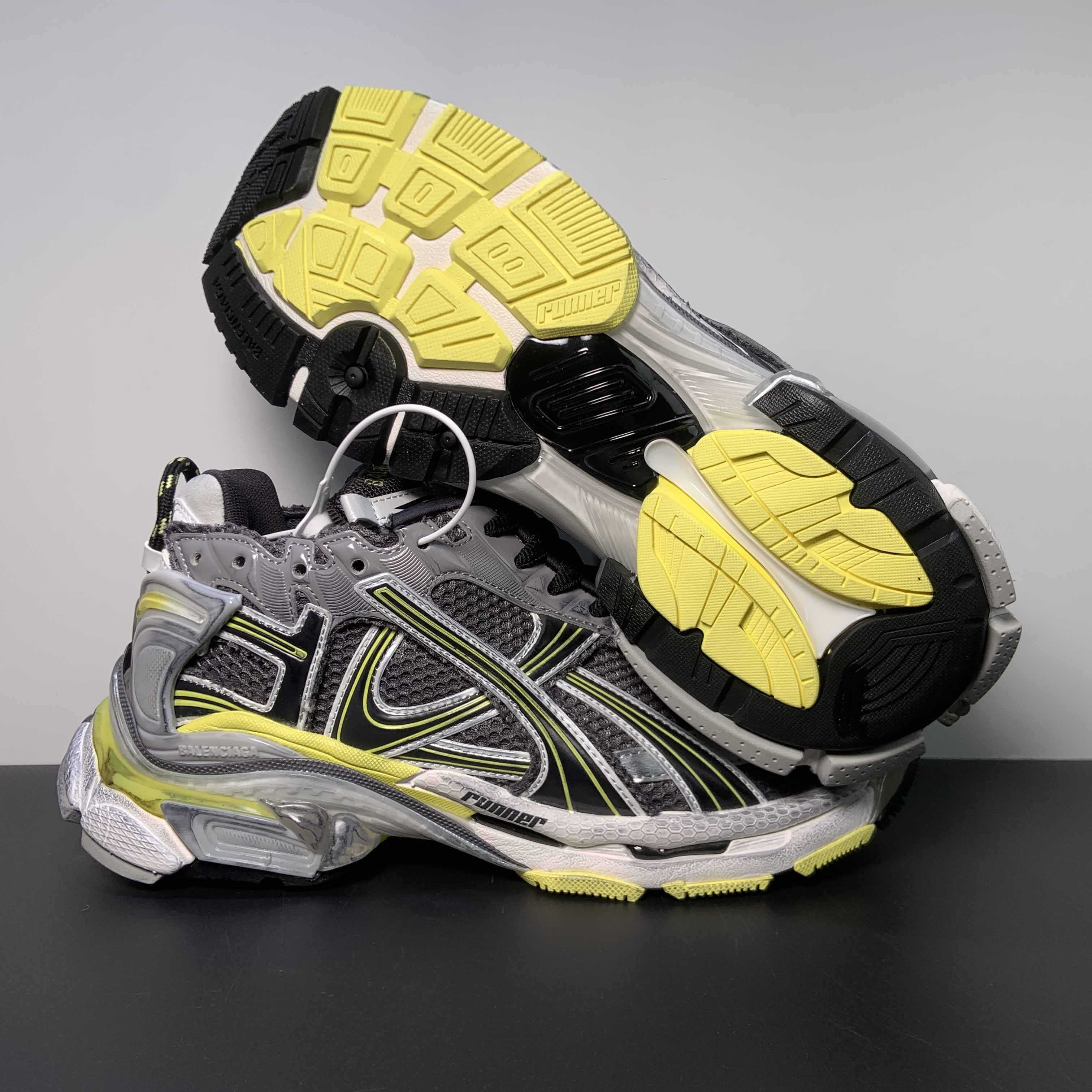 Balenciaga Runner Sneaker In Grey - DopestKickz