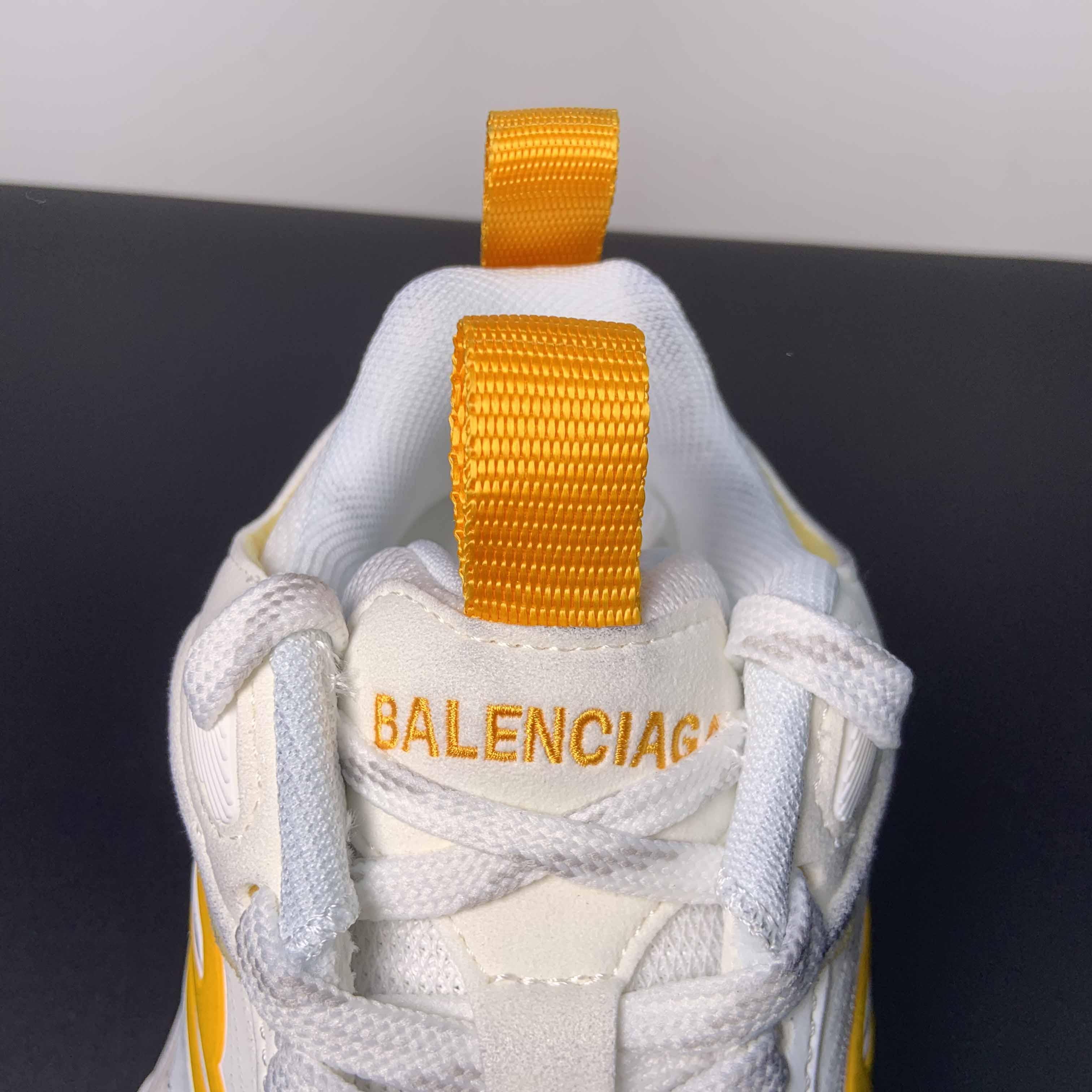 Balenciaga Cargo Sneaker In White/Grey/Orange /Blue  - DopestKickz