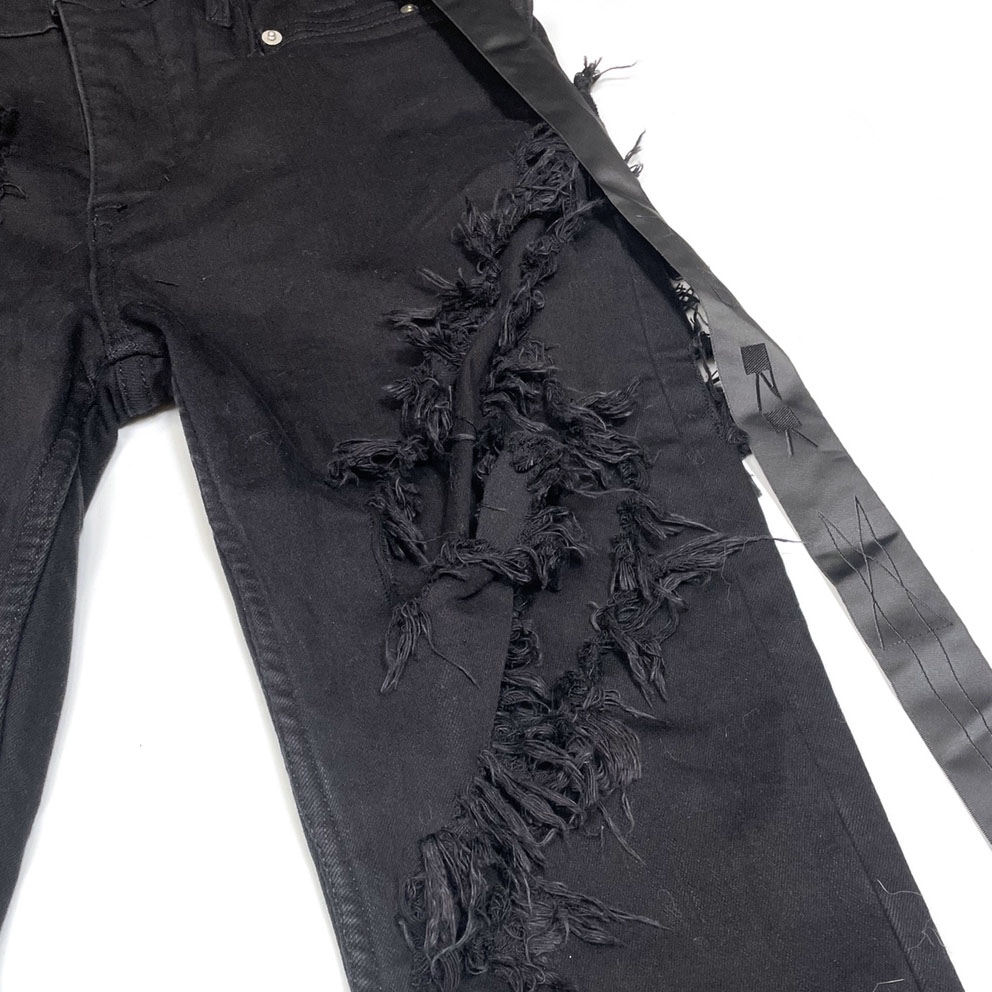 Rick Owens Detroit Cut Slim Jeans - DopestKickz