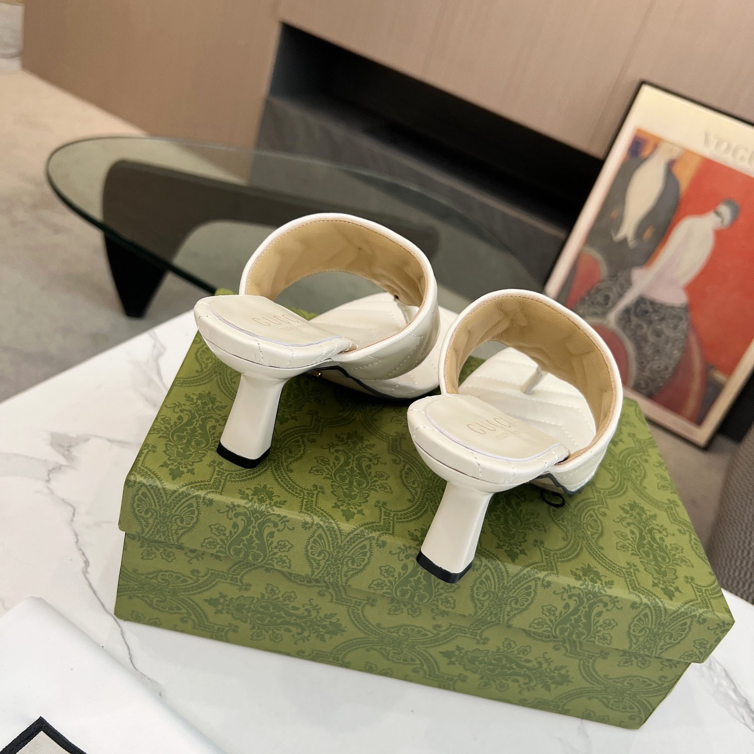 Gucci Women's Double G thong sandal - DopestKickz