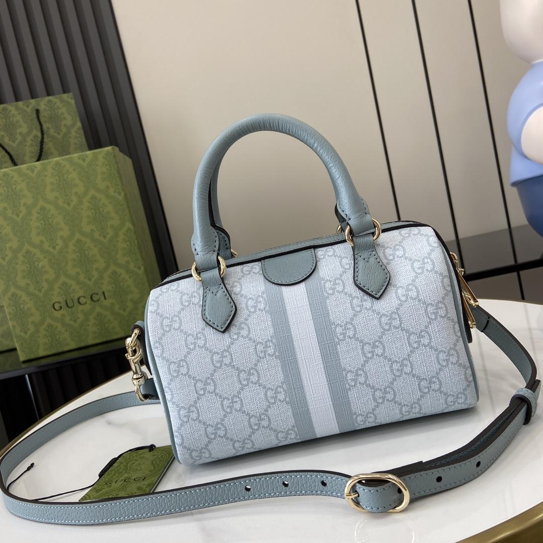 Gucci Ophidia GG Mini Top Handle Bag - DopestKickz