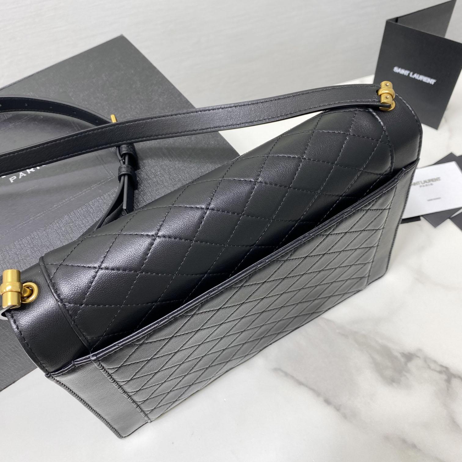 Saint Laurent Leather Crossbody Bag  ( 26x18x5cm) - DopestKickz