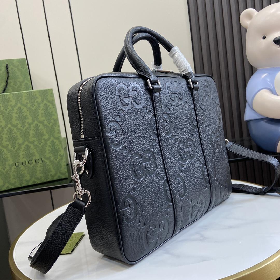 Gucci Jumbo GG Briefcase - DopestKickz