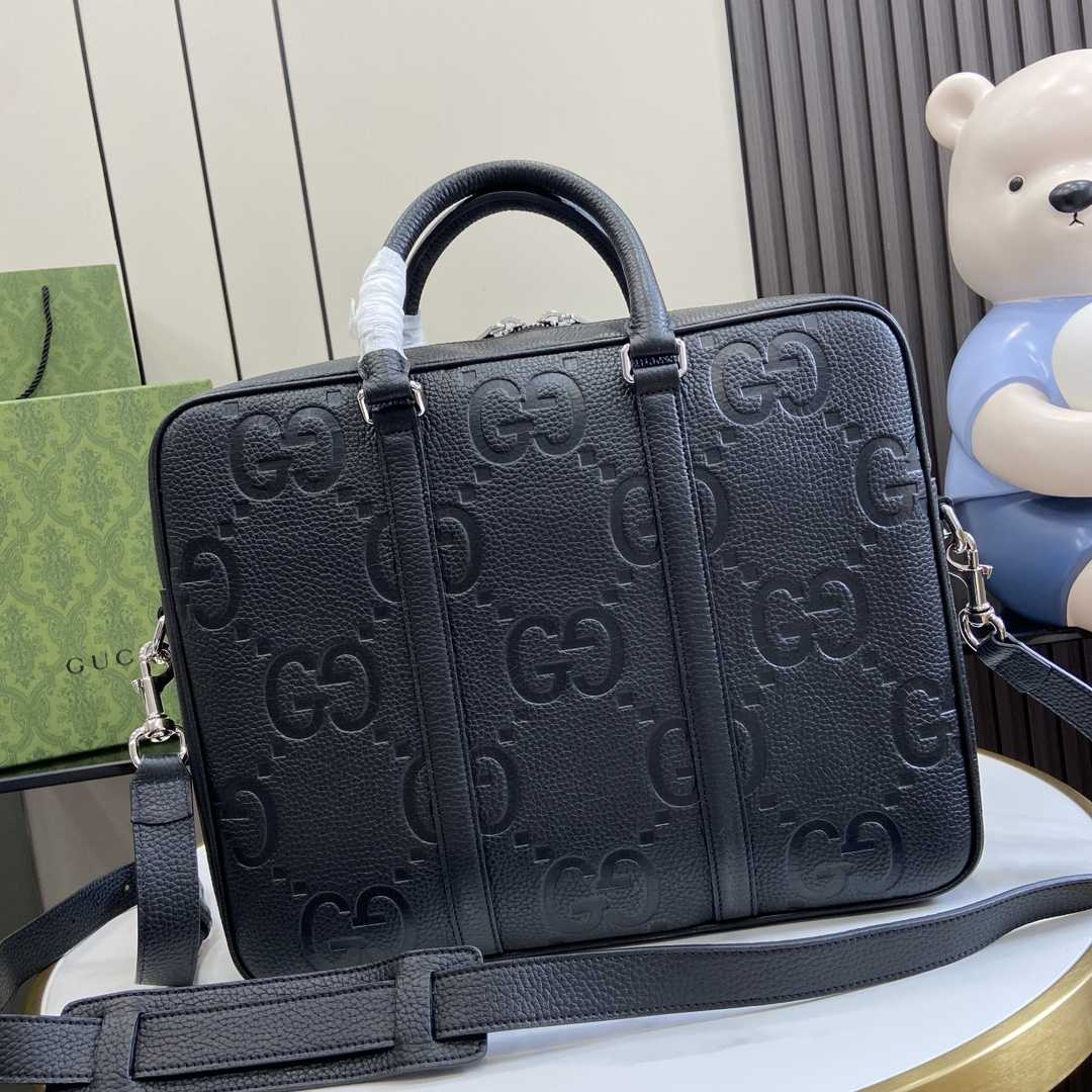 Gucci Jumbo GG Briefcase - DopestKickz
