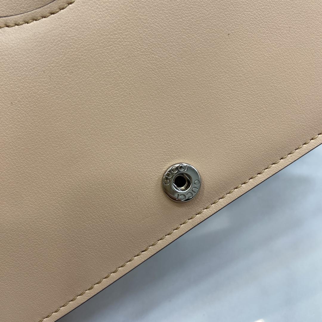 Gucci GG Marmont Chain Wallet - DopestKickz