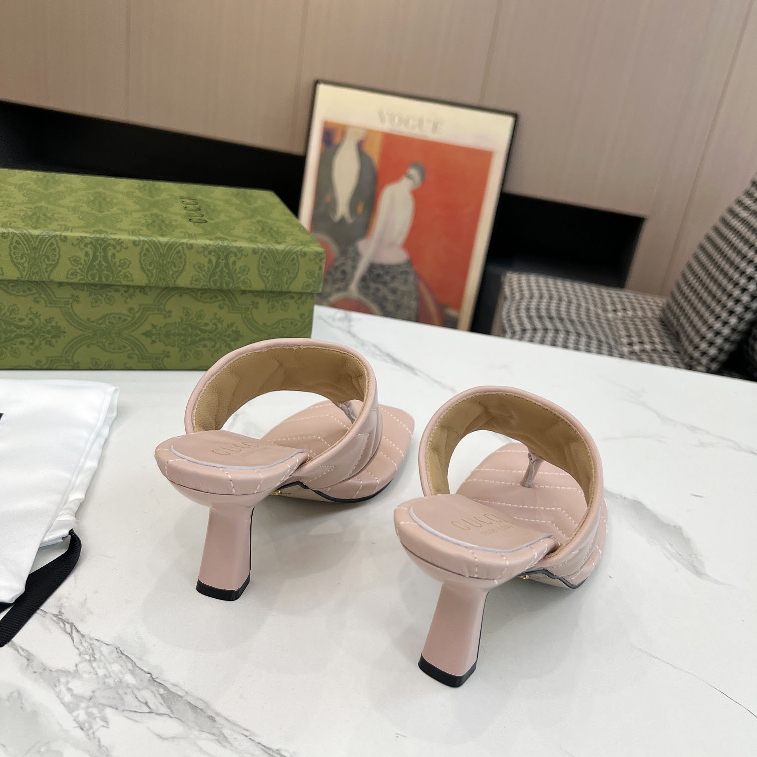 Gucci Women's Double G thong sandal - DopestKickz