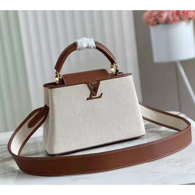 Louis Vuitton Capucines Handbag  (21 * 14 *8 cm) - DopestKickz
