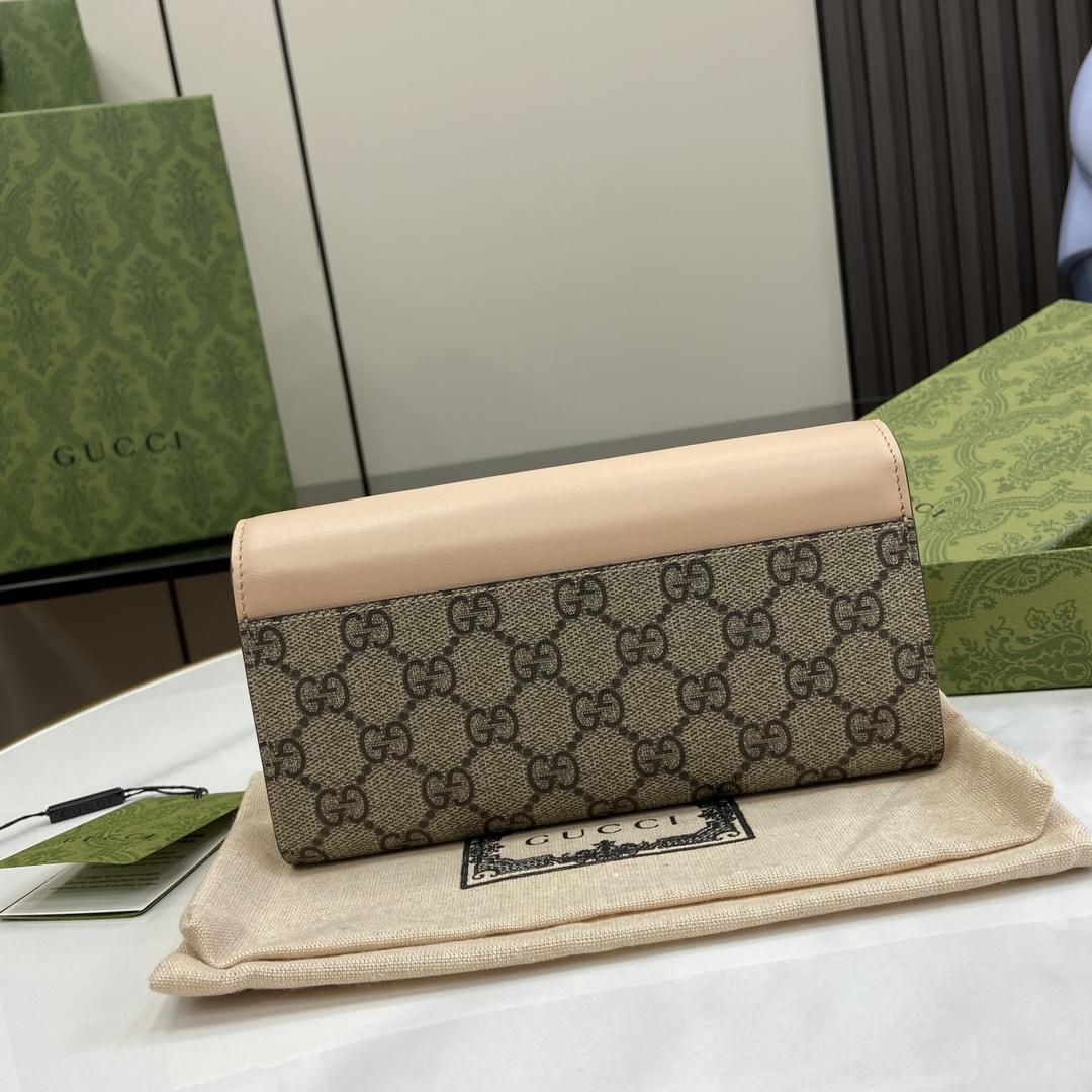 Gucci GG Marmont Continental Wallet - DopestKickz