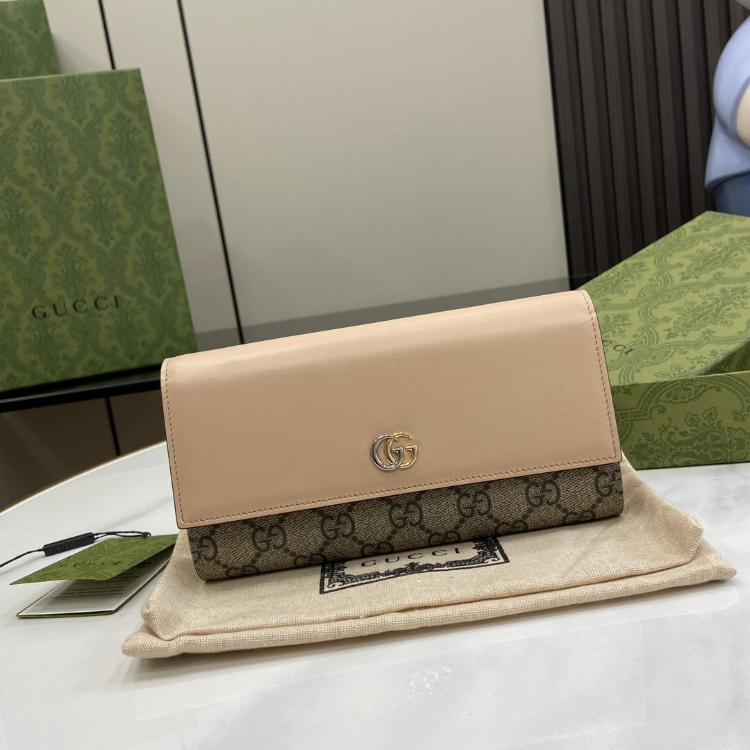 Gucci GG Marmont Continental Wallet - DopestKickz