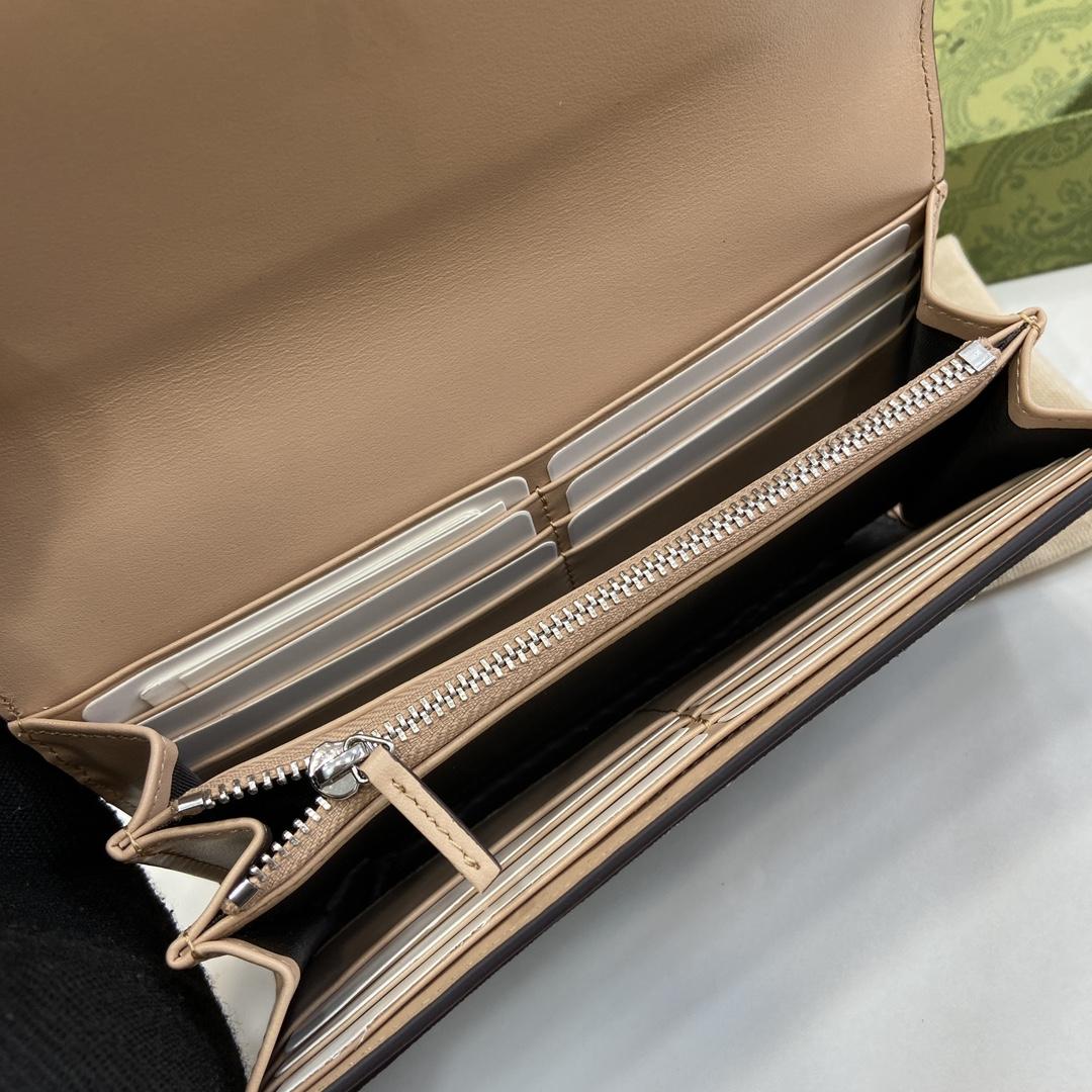 Gucci GG Marmont Continental Wallet - DopestKickz