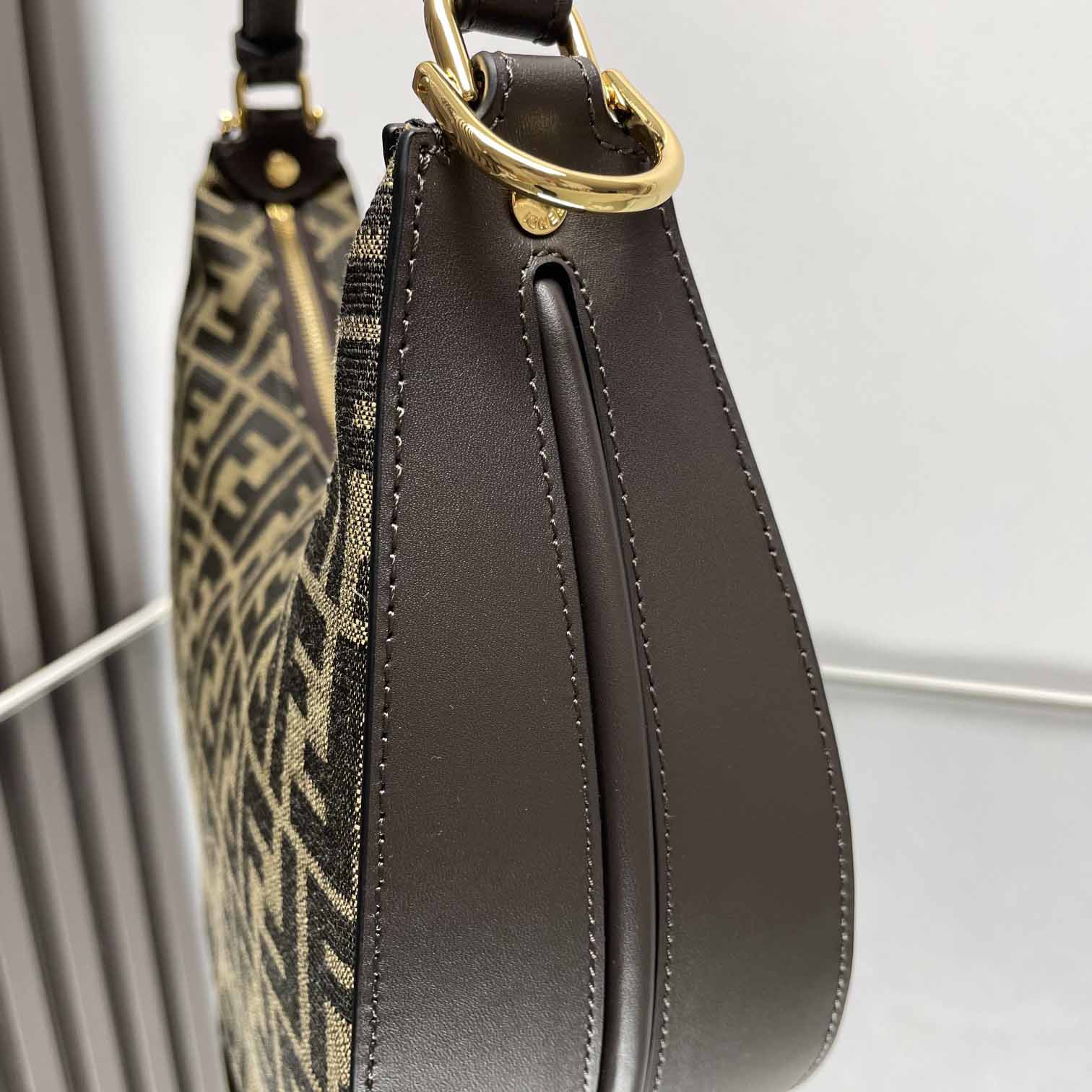 Fendi Fendigraphy Hobo Bag （29-24.5-10cm） - DopestKickz