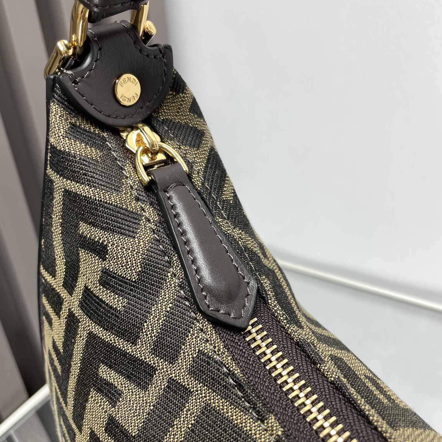 Fendi Fendigraphy Hobo Bag （29-24.5-10cm） - DopestKickz