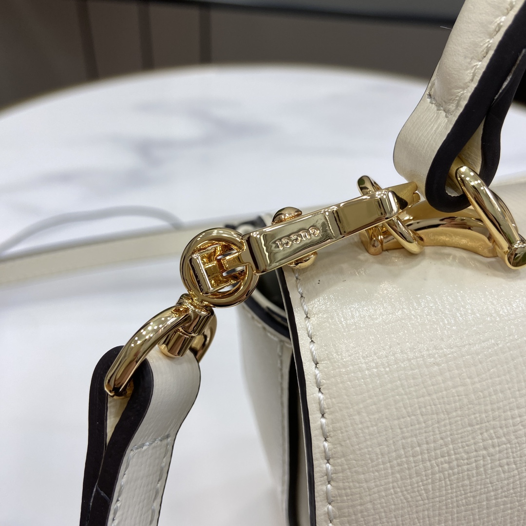Gucci  Horsebit 1955 Mini Top Handle Bag - DopestKickz