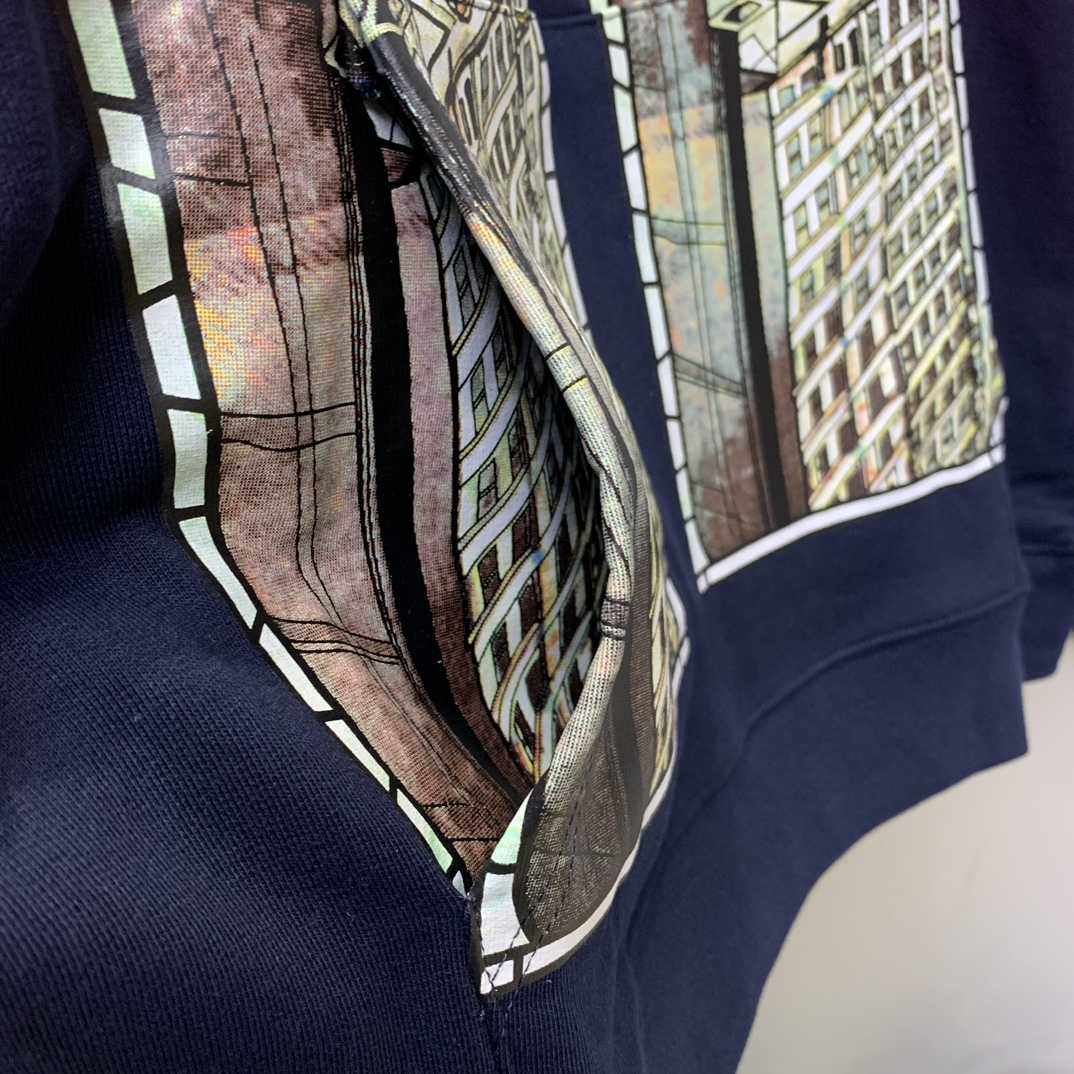 Who Decides War Diplomats Hooded Sweatshirt In Navy - DopestKickz