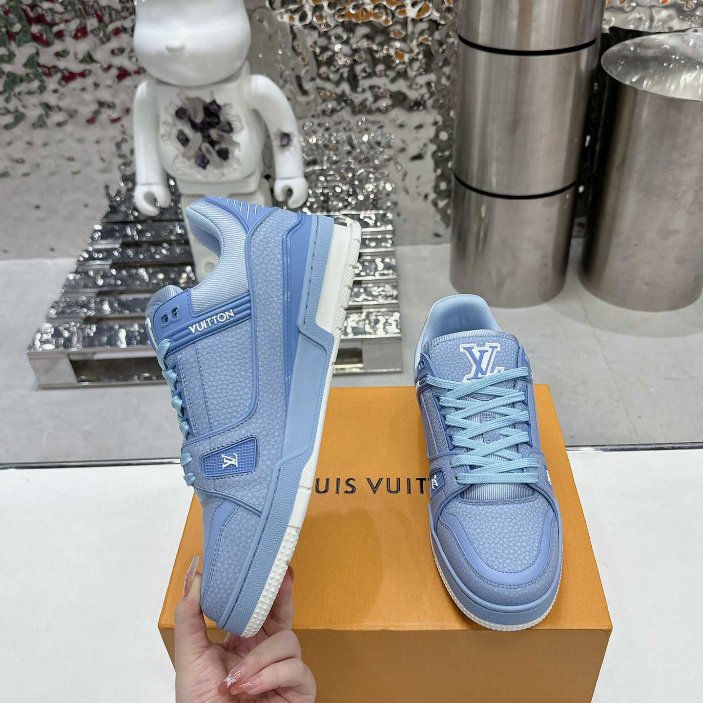 Louis Vuitton LV Trainer Sneaker    - DopestKickz