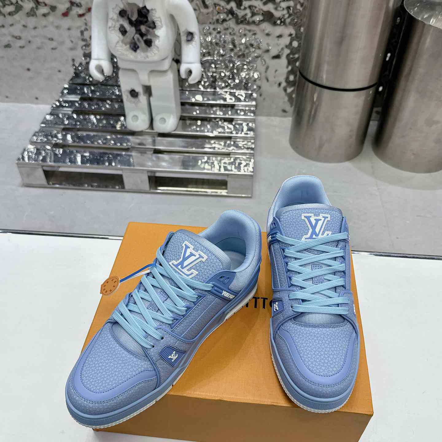 Louis Vuitton LV Trainer Sneaker    - DopestKickz