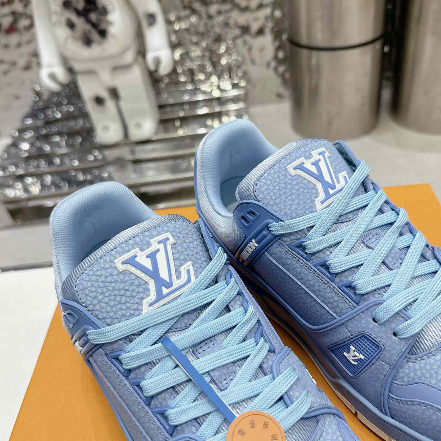 Louis Vuitton LV Trainer Sneaker    - DopestKickz