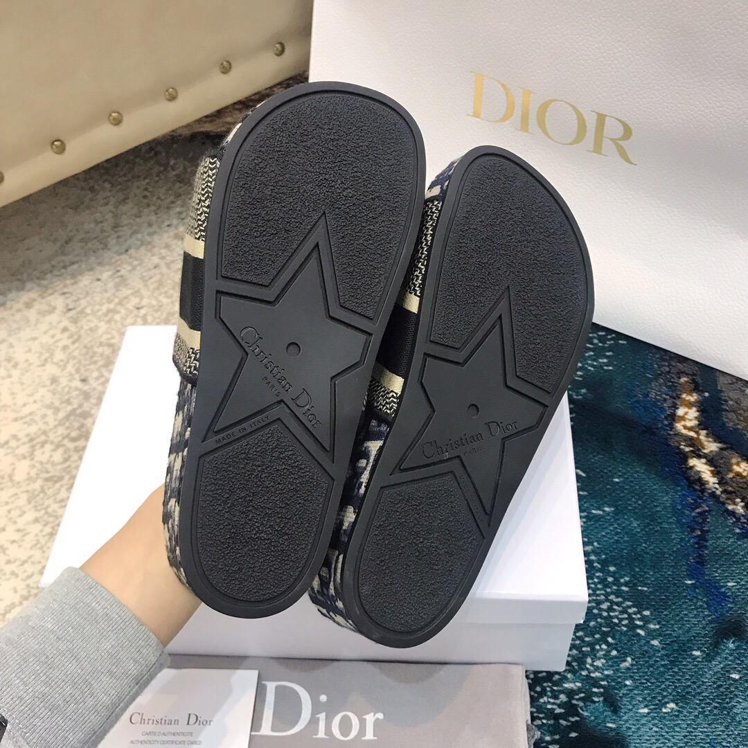 Dior Oblique D-Way Platform Sandals - DopestKickz