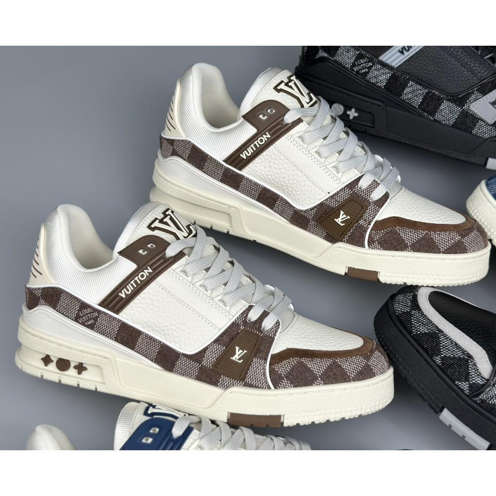 Louis Vuitton LV Trainer Sneaker   - DopestKickz