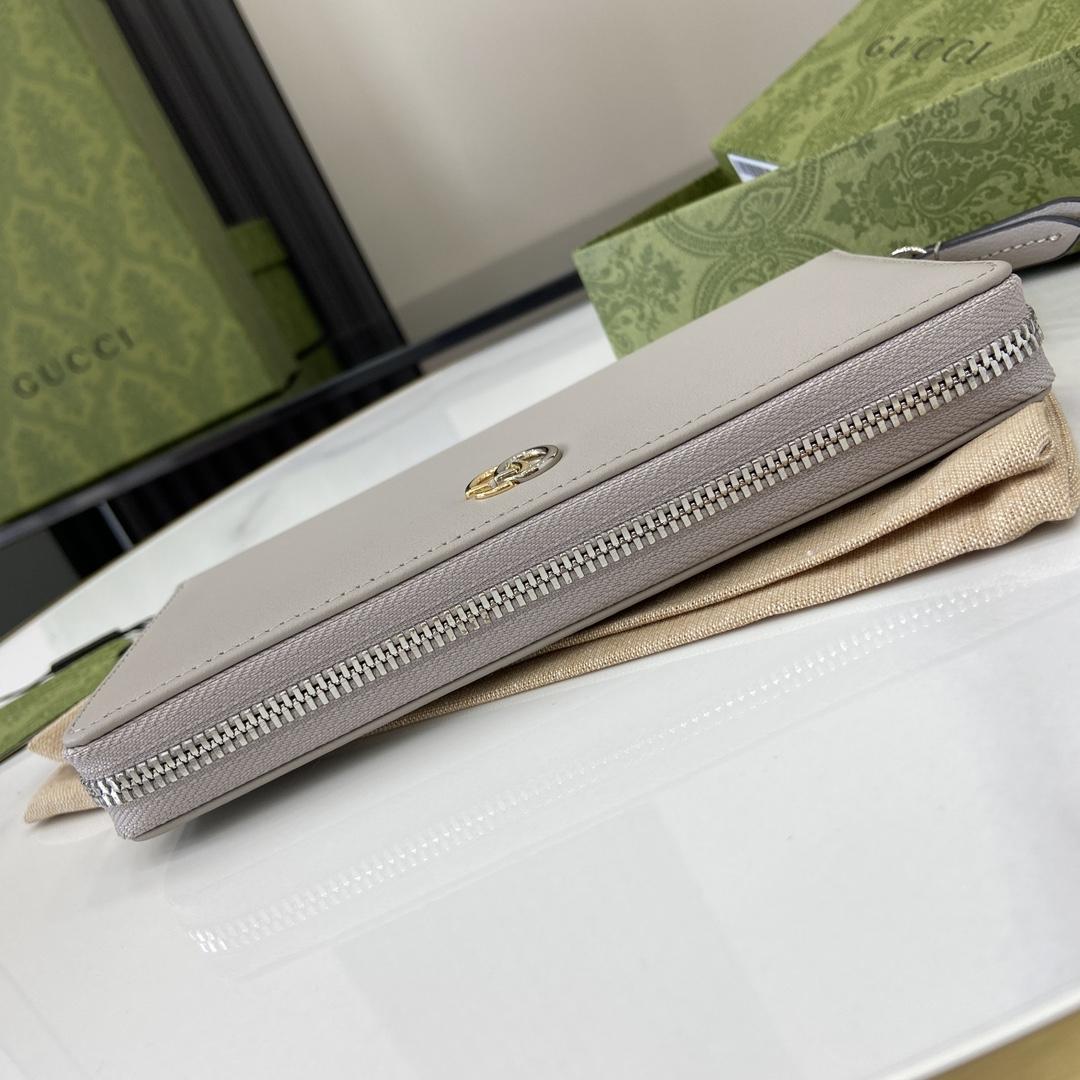 Gucci GG Marmont Zip-around Wallet - DopestKickz
