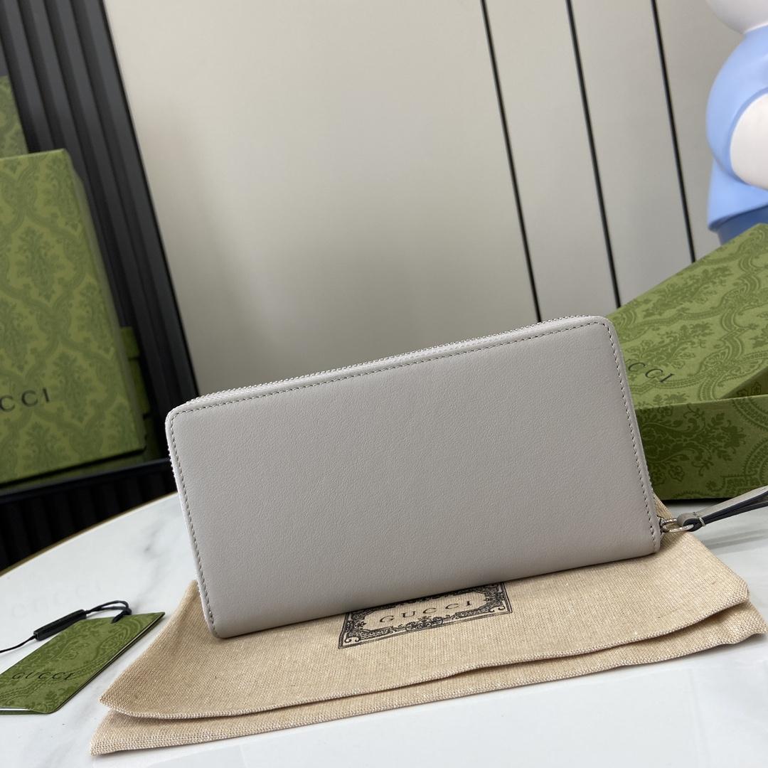 Gucci GG Marmont Zip-around Wallet - DopestKickz