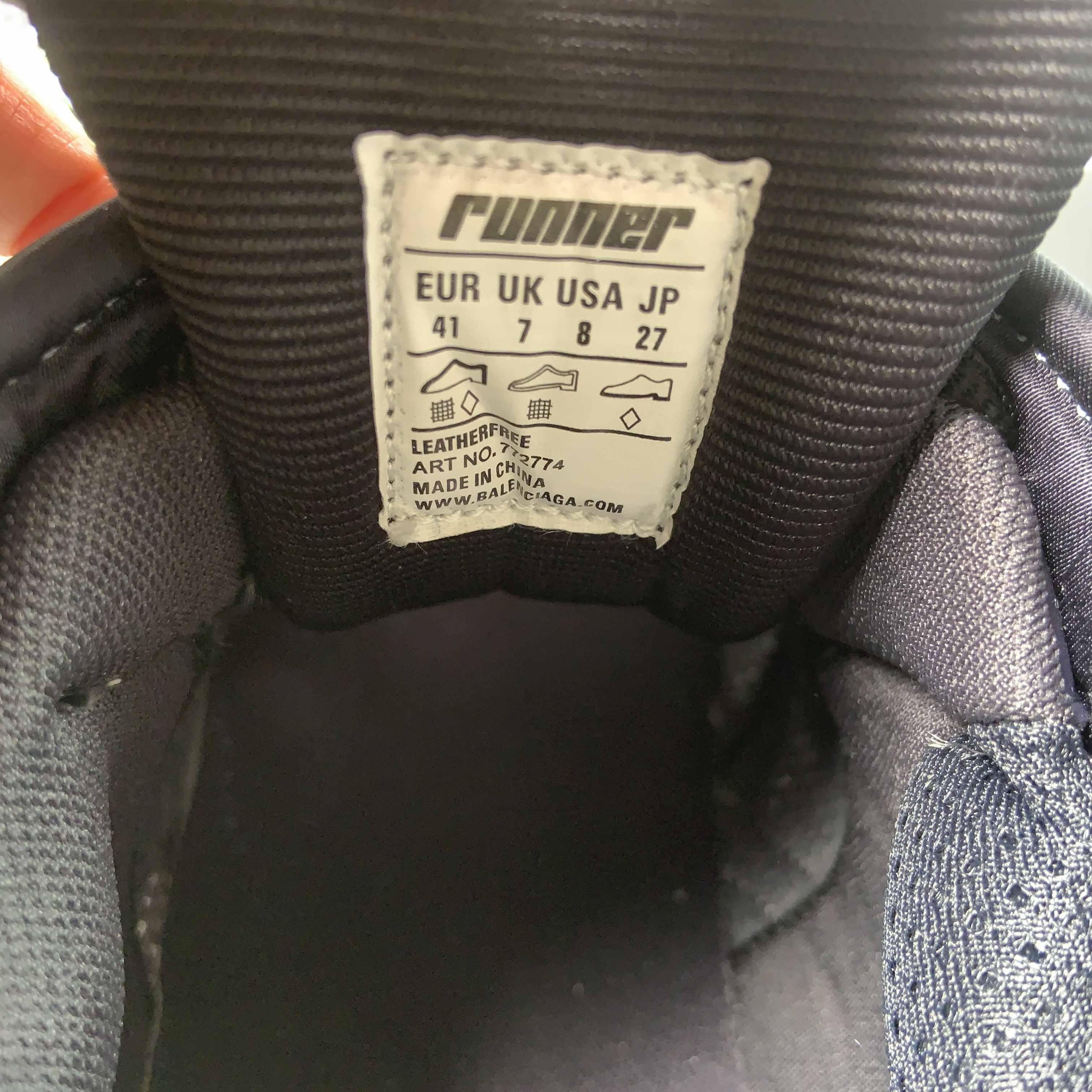 Balenciaga Runner Sneaker In Grey/Yellow And White - DopestKickz