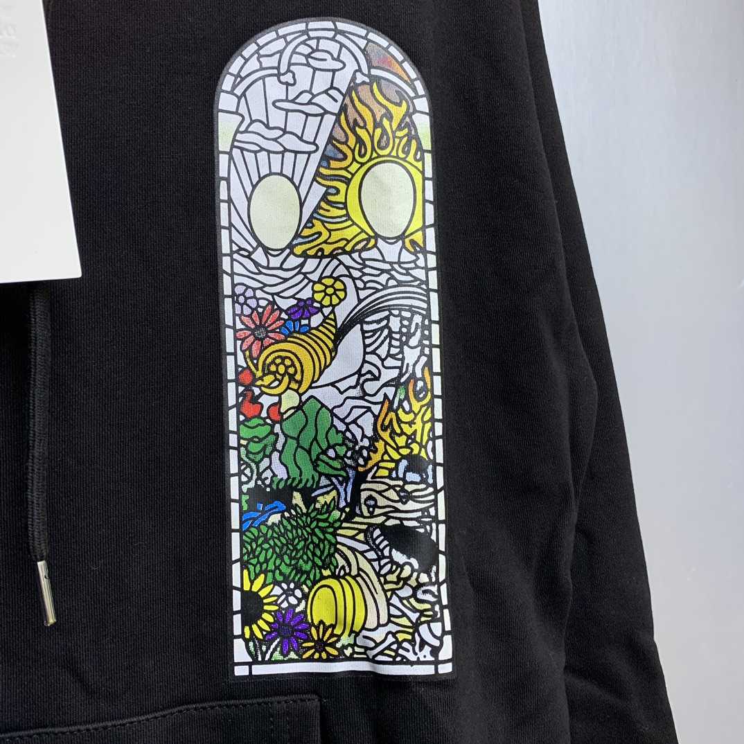 Who Decides War Stained Glass Hoodie - DopestKickz