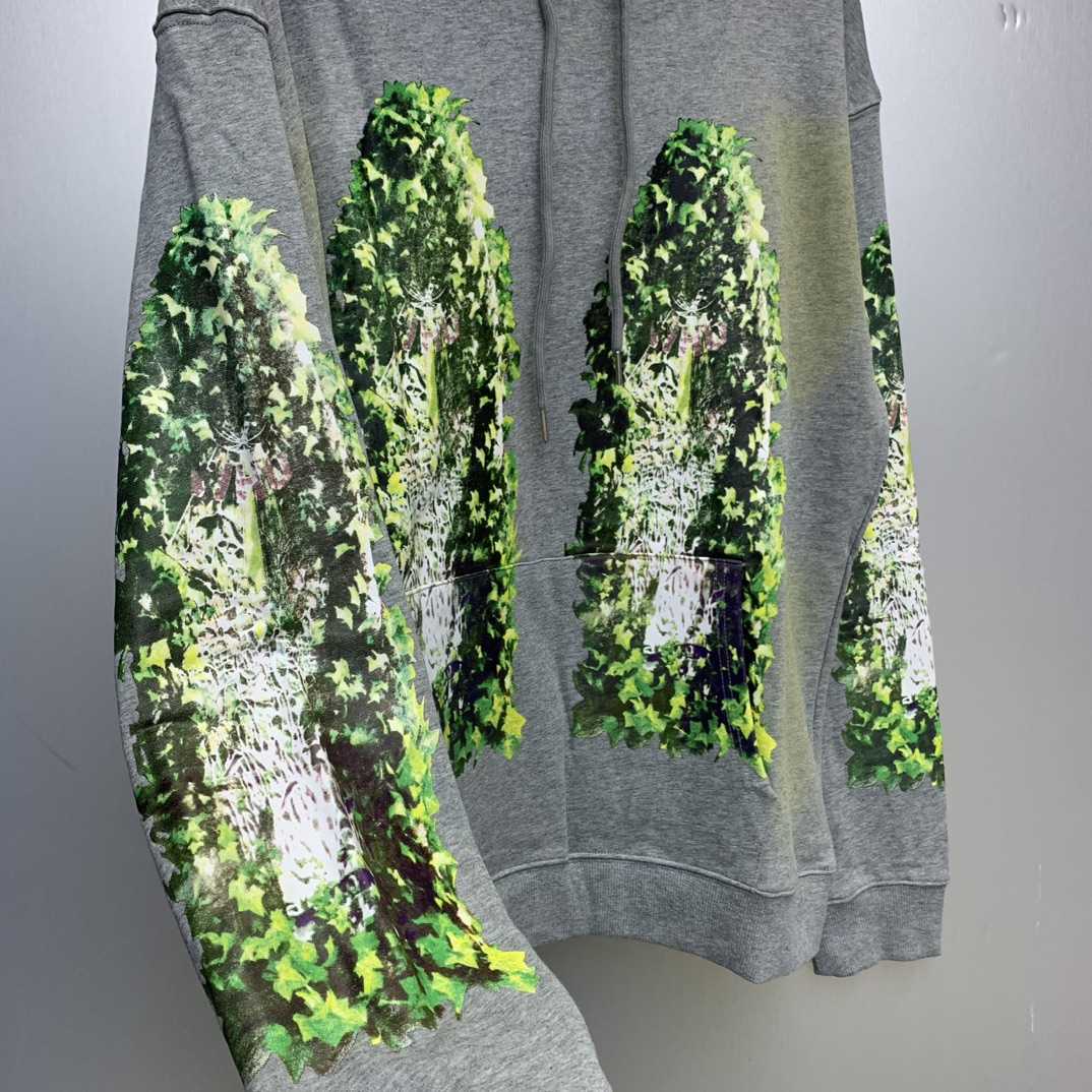 Who Decides War Green Garden Glass Hoodie - DopestKickz